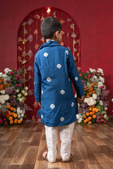 Premium Blue Ethnic Kurta Set for Boys - Kirti Agarwal