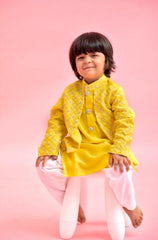 Attached Jacket Style Kurta with Pyjama - Kirti Agarwal
