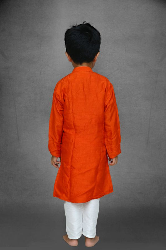 Embroidered Half Jacket Kurta And Pyjama - Kirti Agarwal