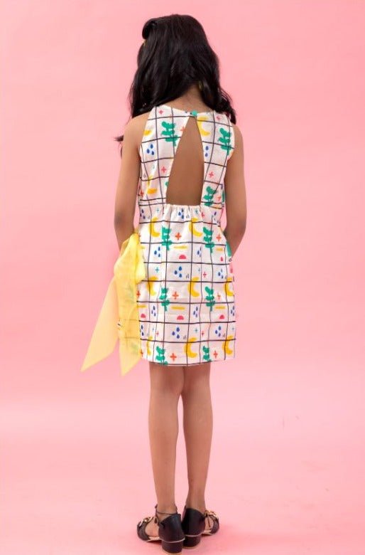 Overlapped Dress with Lace work in front - Kirti Agarwal