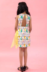 Overlapped Dress with Lace work in front - Kirti Agarwal